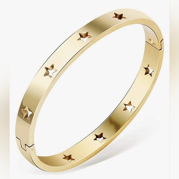 Star Bangle Bracelet Set (6) - Picture 8 of 11